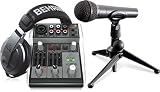 Behringer PODCASTUDIO 2 USB Premium 5-Input Mixer USB Audio Interface view 5