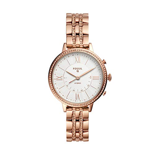 Fossil Women's Jacqueline Stainless Steel Hybrid Smartwatch, Color