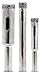 Bastex Diamond Grit Hole Saw Bit Drill Set (3pc). Includes 6mm, 8mm, 10mm bit Sizes, Made for Cutting Ceramic Tile Marble Glass Porcelain and Most Hard Surfaces.