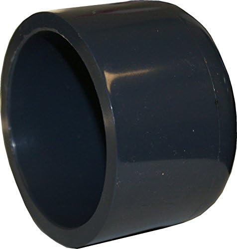 ERA Schedule 80 PVC 3 Inch End Cap, Socket Connect