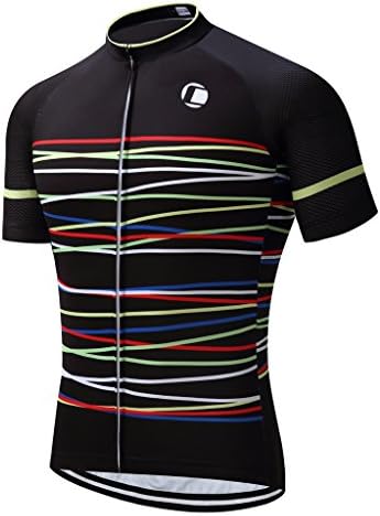 Coconut Ropamo Mens Cycling Jersey Road Bike Shirt Short Sleeve Biking Jersey Breathable 100% Polyester
