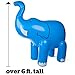 BigMouth Inc. Ginormous Inflatable Blue Elephant Yard Summer Sprinkler, Stands Over 6 Feet Tall, Perfect for Summer Fun