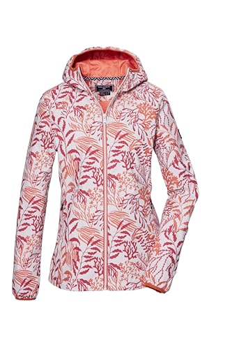 killtec Mujer Chaqueta softshell/chaqueta de exterior con capucha KOS 56 WMN SFTSHLL JCKT, lachs, 38, 42853-000