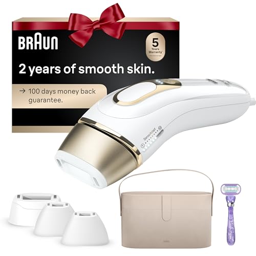 Photo 1 of Braun IPL, Silk·Expert Pro 5, IPL Hair Removal for Women and Men, Permanent Laser Hair Reduction At-Home, 4 Heads, IPL5347