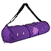 Peace Yoga Air Vent Yoga Mat Bag Purple Flower