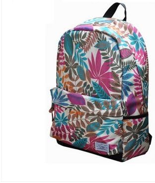 Orota Fashion laptop backpacks Retro designer flower Printing Double Shoulder School Bags for girl or man laptop bag