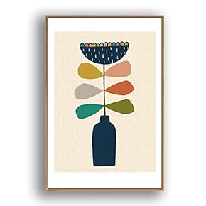 Framed Canvas Wall Art for Living Room, Bedroom Fashion Girl Canvas Prints for Modern Home Decoration Ready to Hang - 16"x24" inches