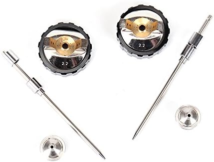 Double nozzle,Double heads,3 PCS Maintenance Part for Chrome Spray Gun (2.2)
