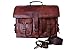 vintage crafts Leather Adjustable Padded Replacement Shoulder Strap with Metal Swivel Hooks for Messenger, Laptop, Camera, Duffle Bags & More