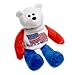 Proud to be American US Flag American Patriotic Plush Stuffed Teddy Bear Doll (8.25" Tall)