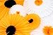 6-Piece Sunflower and Daisy Flower Theme Decorations Tissue Paper Fan Party Supplies Perfect for Classroom Baby Shower Wedding Birthday Backdrop Garland (Two 24 inch, Two 16 inch, Two 9.5 inch.)