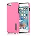 iPhone 6S Plus Case, Incipio DualPro Case [Shock Absorbing] Cover fits Both Apple iPhone 6 Plus, iPhone 6S Plus - Highlighter Pink/Charcoal