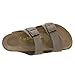 Birkenstock Unisex Arizona Stone Birkibuc Sandals - 37 M EU