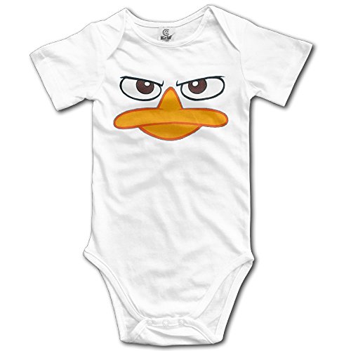 Perry Platypus - Face Phineas Ferb Baby Onesie Bodysuit