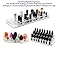 Clear Lipstick Caps For MAC - Replaces Original Cap To See Your Favorite Lipstick Color Easily