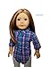 American Girl - Pretty Plaid Shirt for 18-inch Dolls - Truly Me 2016