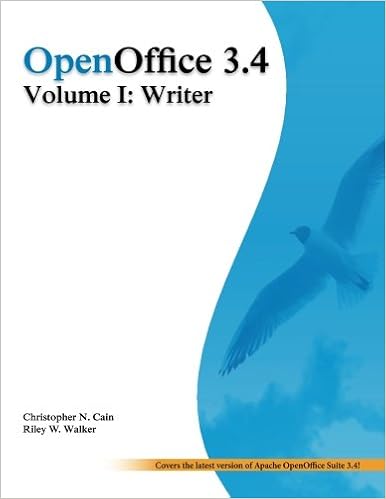 OpenOffice 3.4 Volume I: Writer: Black and White