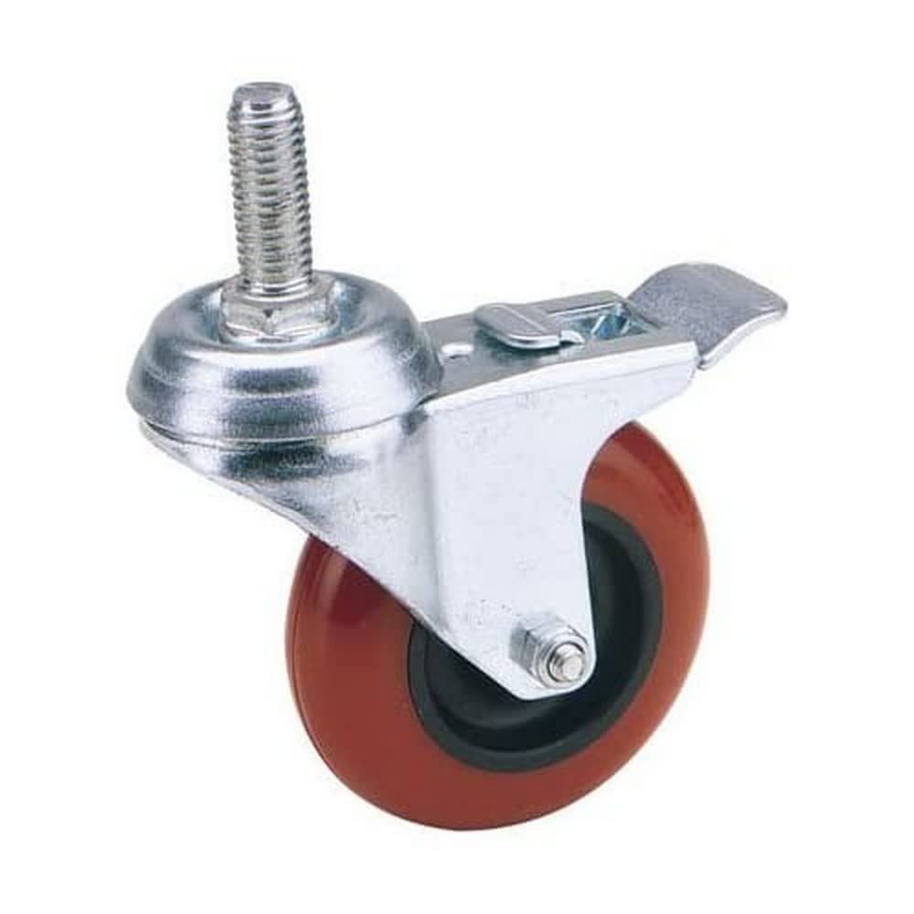Draper 65521 100 mm-Diameter Polyurethane Castor Bolt Fixing