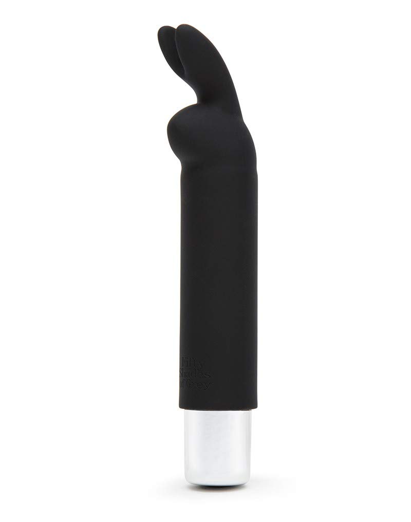 Fifty Shades of Grey Greedy Girl Rechargeable Bullet Rabbit Vibrator, 100 g