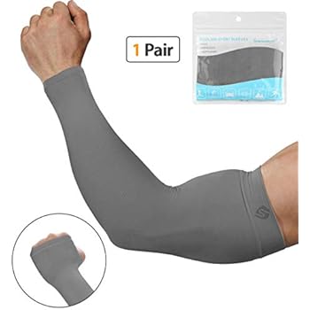 SHINYMOD UV Protection Cooling or Arm Warmer Sunblock Sleeves for Men Women