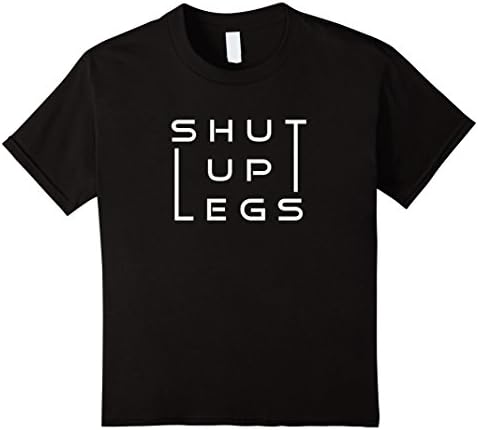 Kids Shut up Legs Shirt - Cycling, Running, Triathlon Shirt 10 Black