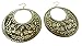 BELLY DANCE EGYPTIAN METAL COIN EARRING JEWELRY GYPSY (GOLD) 110