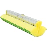 Libman Nitty Gritty Roller Mop Refills | Scrub Mop | Wet Mop | Mops for Floor Cleaning | Sponge Mop | Self Wringing Wood Floor Mop | | 6 Replacement Mop Heads Included