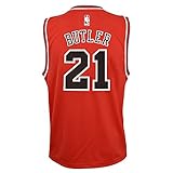 Outerstuff Jimmy Butler NBA Chicago Bulls Official Road Red Player Replica Jersey Youth