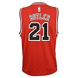 Jimmy Butler NBA Chicago Bulls Official Road Red