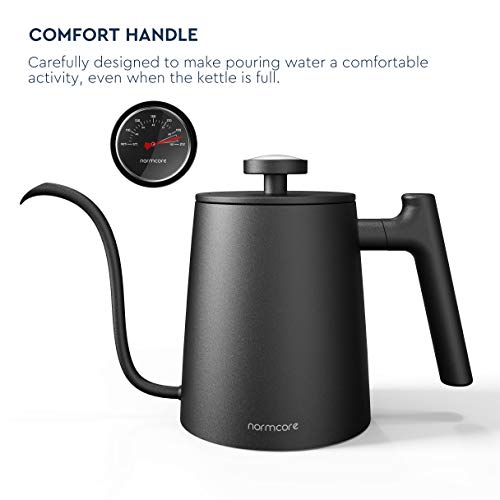 Normcore Gooseneck Kettle Pour Over Kettle with Builtin Thermometer