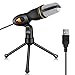 TONOR PC Microphone USB Computer Condenser Studio Mic Plug & Play with Tripod Stand for Chatting/Skype/Facetime/Youtube/Recording/Singing/Podcasting for iMAC PC Laptop Desktop Windows Computer