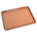 Multi-Purpose Crisper Basket & Tray for Oven, Stovetop, Grill, Works as Air Fryer and Griddle, Excellent for Frozen Foods, Copper Colored, by California Home Goods