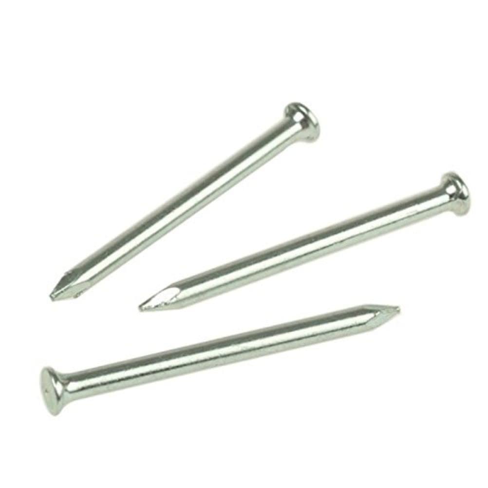 Merriway BH02499 (100 Pcs) Hardened Ribbed Concrete Hard Wall Masonry Nail, 3.0 x 65 mm (1/8 Inch x 2.1/2 Inch) - Pack of 100 Pieces