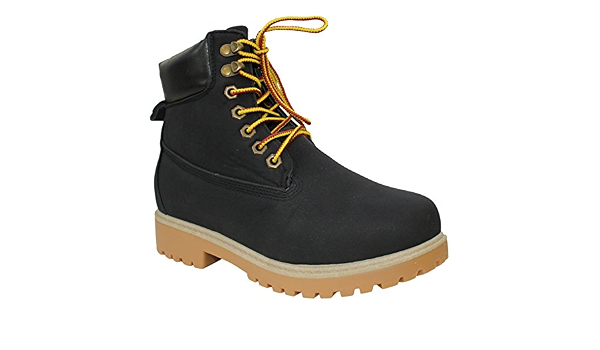 Botas para mujer, estilo bota de montaña, Léa, negro (negro), 41 :  Amazon.es: Zapatos y complementos