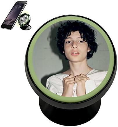 Finn-White-Wolfhard Universal Magnetic Phone Holder, 360 Rotation Magnetic Car Mount Holder, With Luminous Function