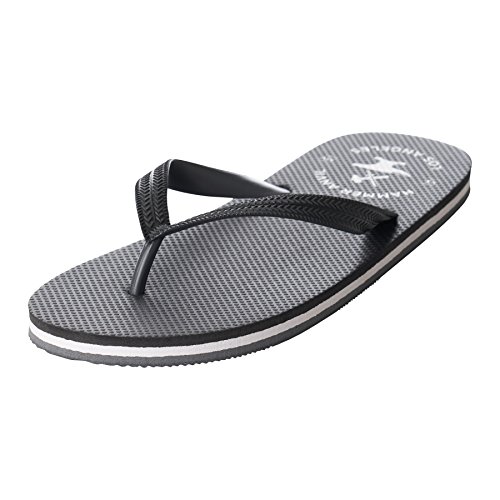Hammer Anvil Men’s Flip-Flops Summer Sandals Black US 10 - Thumbnail 2