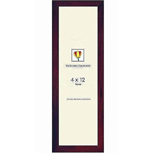 Dennis Daniels Gallery Woods Panoramic Picture Frame, 4 x 12 Inches, Walnut Finish