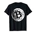 Mens Mens Bitcoin Logo Moon Shirt Cryptocurrency Money Gift Geek XL Black