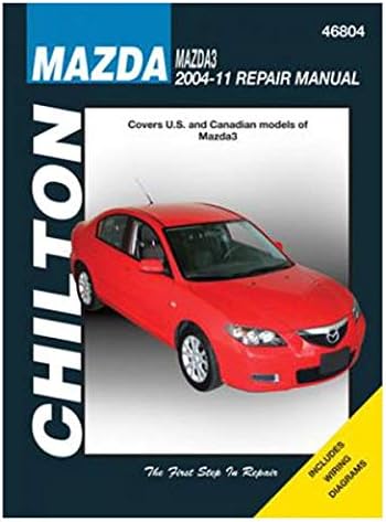 Chilton Repair Manual CHI46804 for Mazda 3 (04-11)