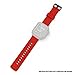 Apple Watch Case Silicone Band (24mm) by Catalyst - 42mm Apple iWatch Series 3, 2 & 1 and The 44mm Series 4[Stainless Steel Buckle, Soft Yet Resistant iWatch Wristbands/Strap], Red Hot