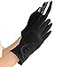 knolee Women's Lace Touch Screen Lined Thick Warmer Winter Gloves,Black