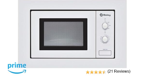 Balay 3WMB1918 - Microondas, 800 W, 17 L, color blanco