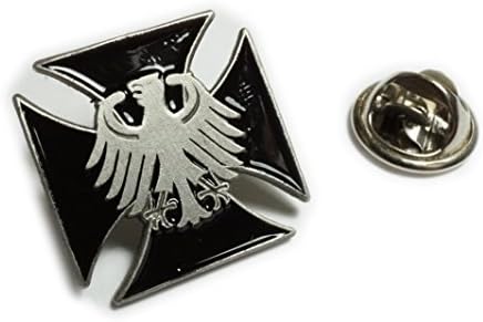 Eagle Iron Cross Military Hat Jacket Tie Tack Lapel Pin
