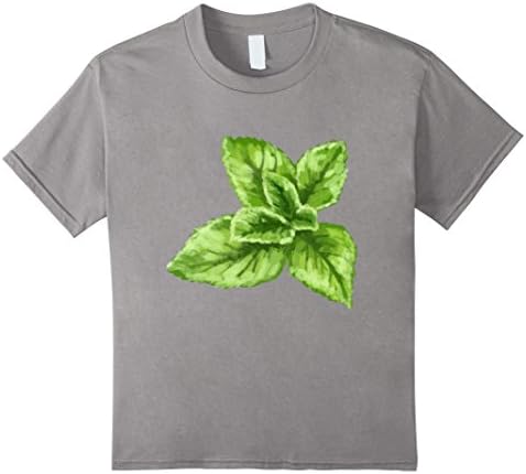 Kids Mentha Mint Fruit Berry Vegetable Plant T shirt Tshirt tee 10 Slate
