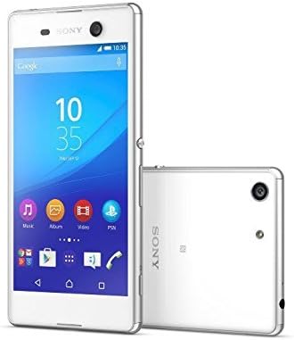 Xperia M5 Sony E5603 Smartphone Sim Free Orange de 5" (21.5 MP, 16GB, 3GB RAM) White (Certified Refurbished)