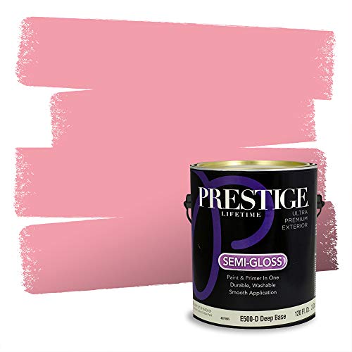 PRESTIGE Paints Exterior Paint and Primer In One, 1-Gallon, Semi-Gloss, Compara…