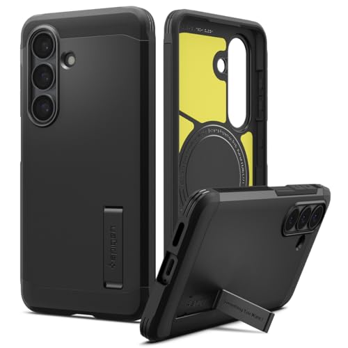 Spigen Tough Armor MagFit for Samsung Galaxy S26 PLUS case cover [MagSafe Compatible] - Black