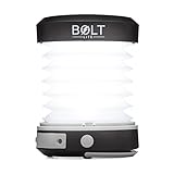 Solar Rechargeable LED Lantern Collapsible for Camping, Outdoors, Emergency- Built In Power Bank, Emergency Charger for Phone, Water Resistant, Flashlight for Outdoor Hiking, USB Charging, Solar Panel