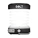 Solar Rechargeable LED Lantern Collapsible for Camping, Outdoors, Emergency- Built In Power Bank, Emergency Charger for Phone, Water Resistant, Flashlight for Outdoor Hiking, USB Charging, Solar Panel