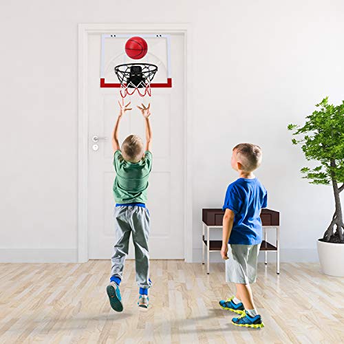 EagleStone Basketball Hoop Indoor for Kids, Over The Door Mini